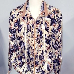 Women’s vtg Anney Collection windbreaker jacket sz S